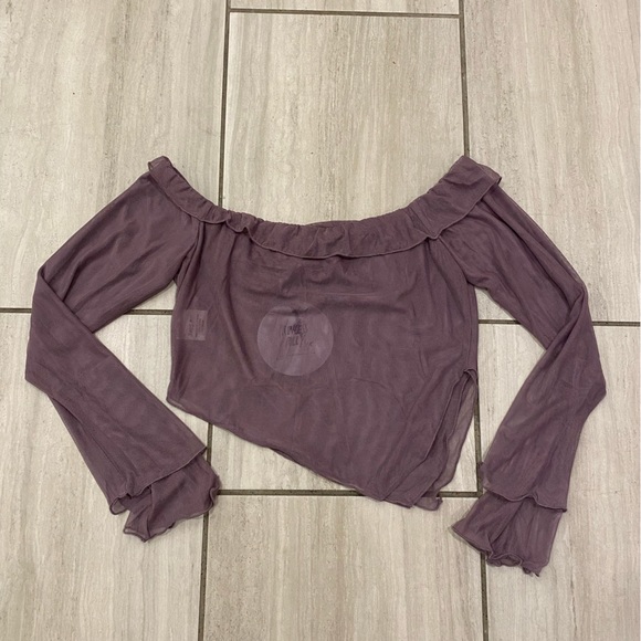 Princess Polly Purple Crop Top - Picture 8 of 13